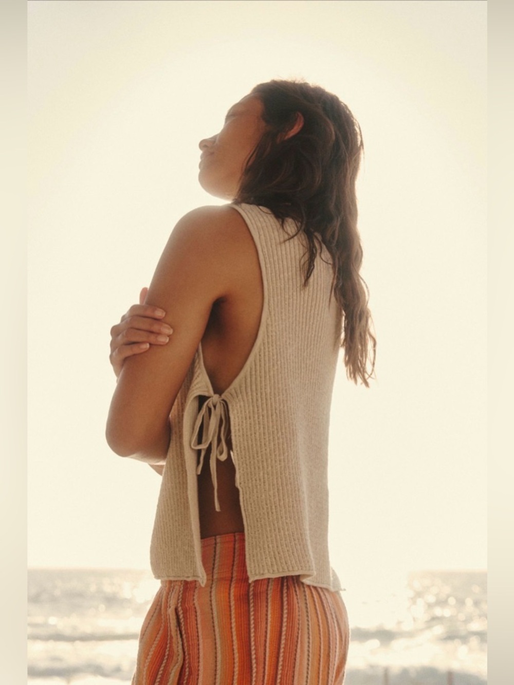 Free People - Lizzie Tie Side Tank